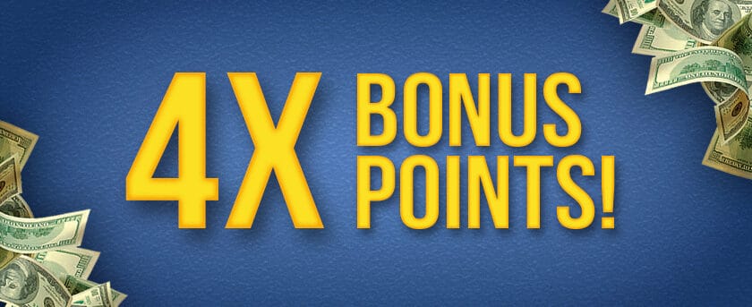 Image of (Sunday) 4X Bonus Points